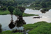 Tonle Sap - Prek Toal floating village - floating houses